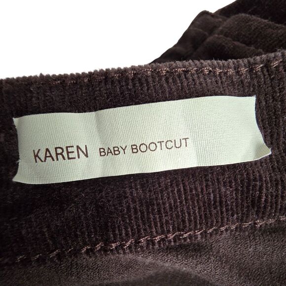 KUT from the Kloth Karen Low Rise Corduroy 8 - Picture 9 of 10